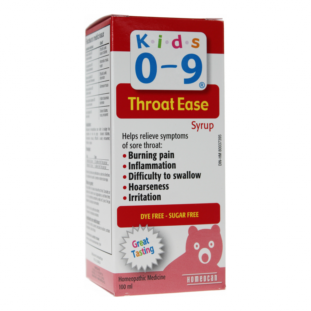 Kids 0-9 Throat Ease
